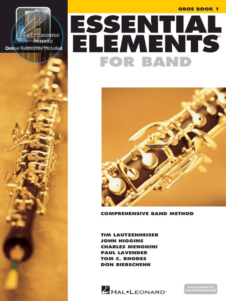 Essential Elements for Band, Oboe Book 1 - Metronome Music Inc.