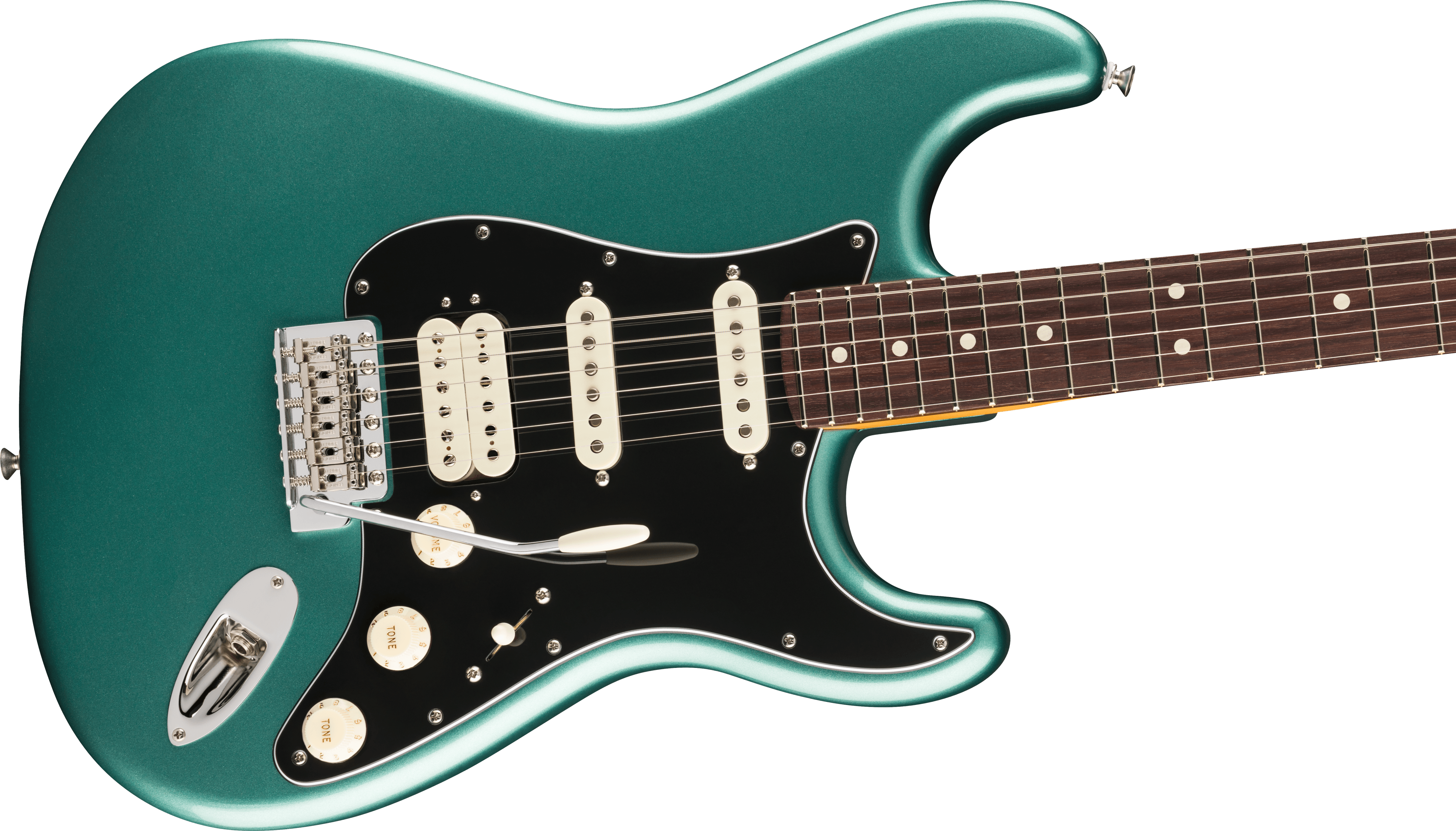 Fender American Professional Classic Stratocaster® HSS, Faded Sherwood Green Metallic (10/14/25) - Metronome Music Inc.