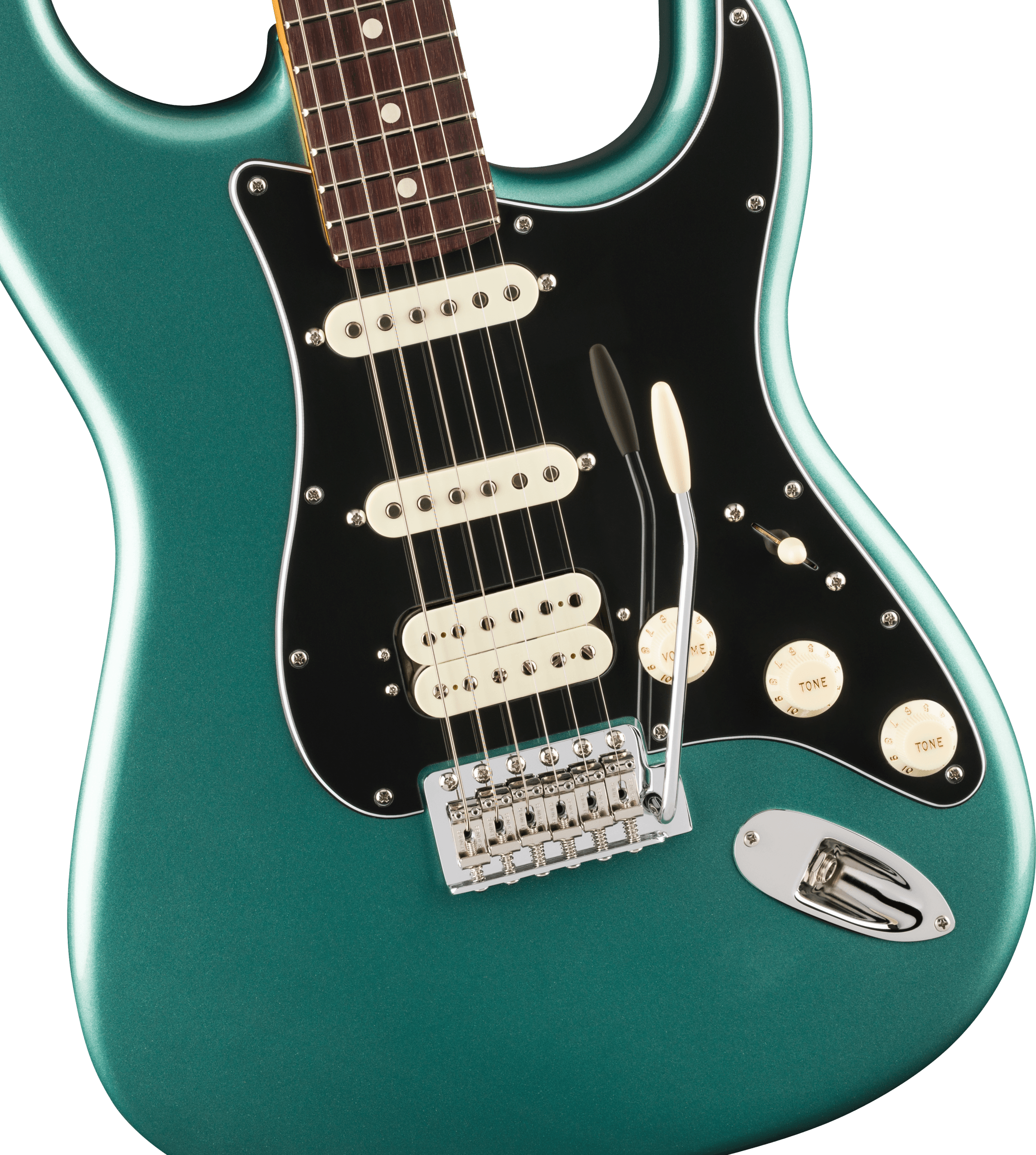 Fender American Professional Classic Stratocaster® HSS, Faded Sherwood Green Metallic (10/14/25) - Metronome Music Inc.