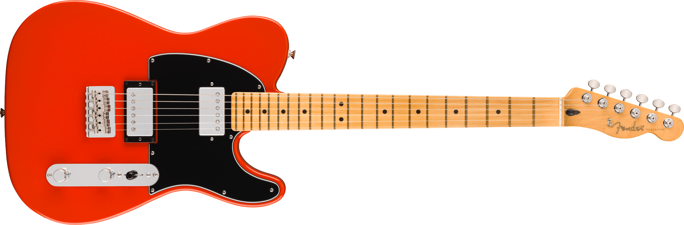 Fender Player II Telecaster HH, Maple- Coral Red