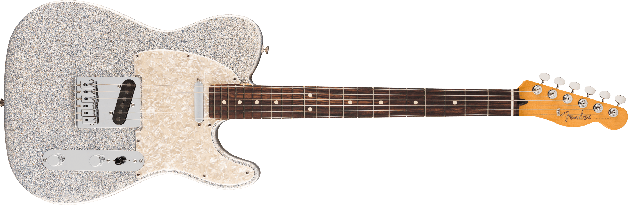 Fender 75th Anniversary Player II Telecaster®, Rosewood Fingerboard, Diamond Dust Sparkle (PRE-ORDER)