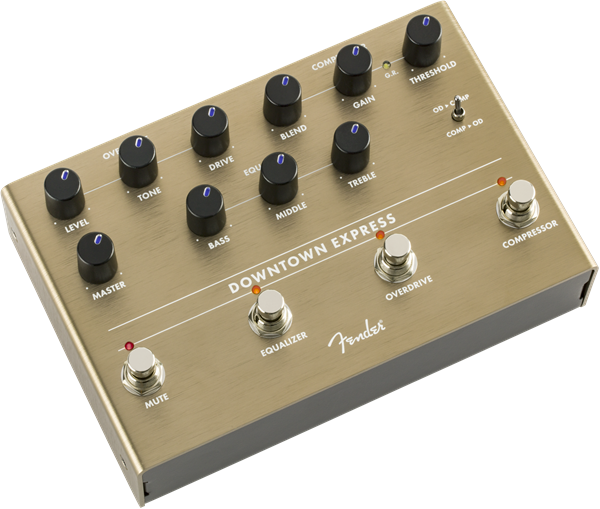 Fender Downtown Express Bass Multi Effect Pedal - Metronome Music Inc.