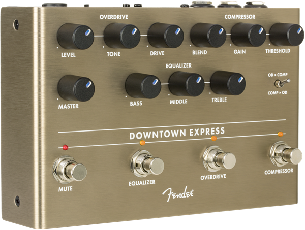 Fender Downtown Express Bass Multi Effect Pedal - Metronome Music Inc.