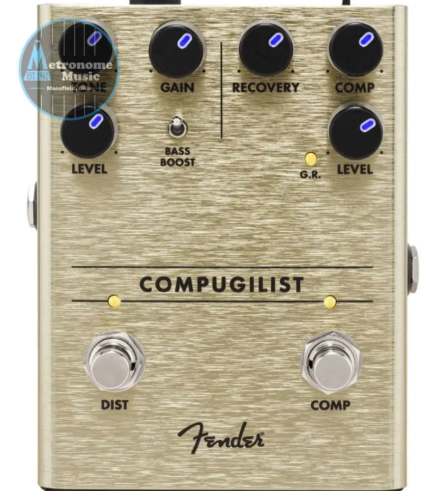 Fender Compugilist Compressor/Distortion - Metronome Music Inc.