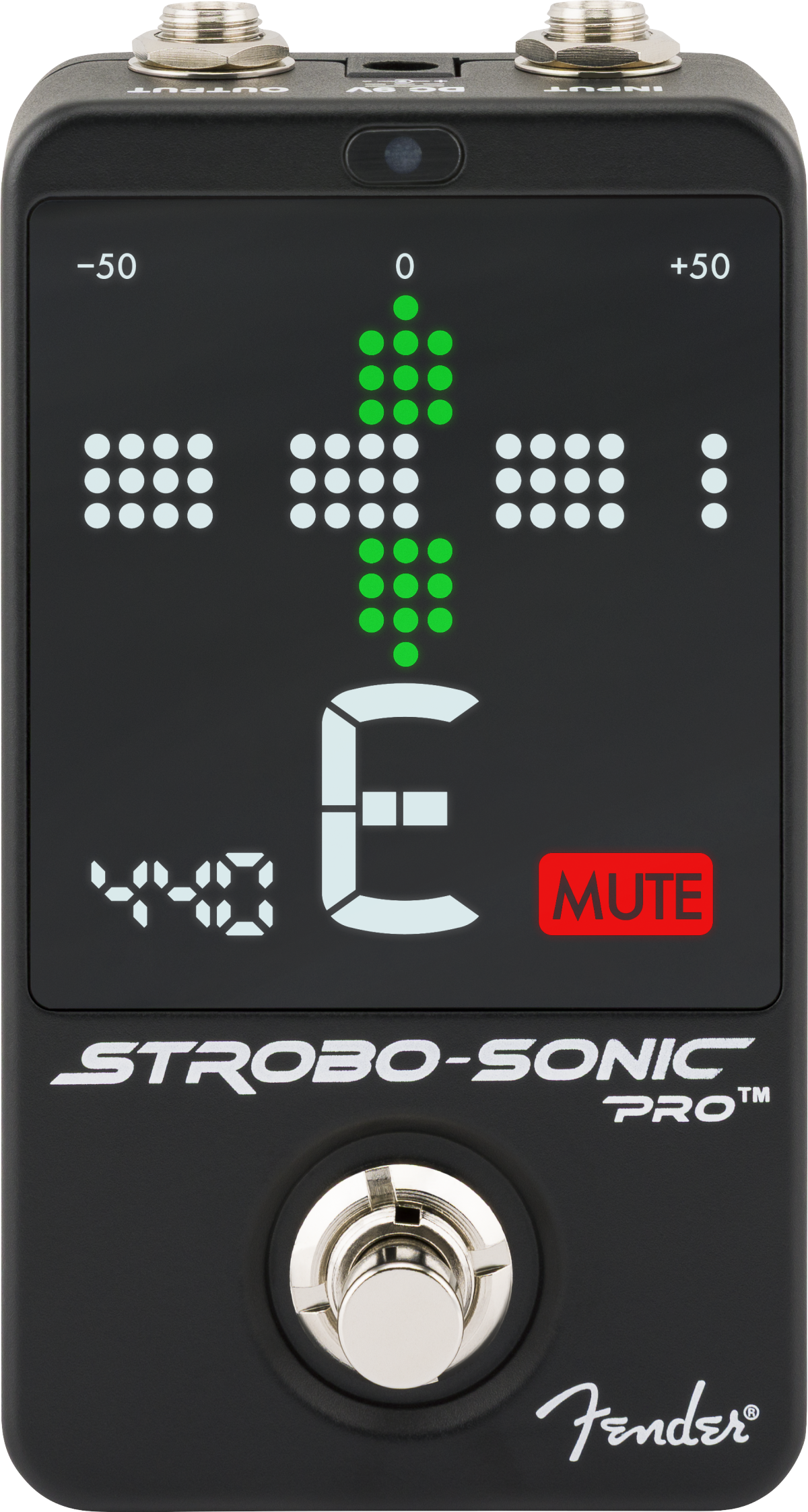 Fender Strobo-Sonic Pro Tuner Pedal - Metronome Music Inc.