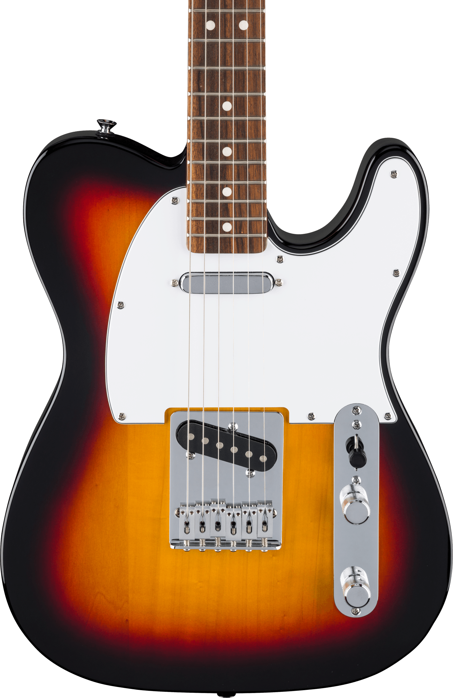 Fender Standard Telecaster, Laurel Fingerboard, White Pickguard, 3-Color Sunburst - Metronome Music Inc.