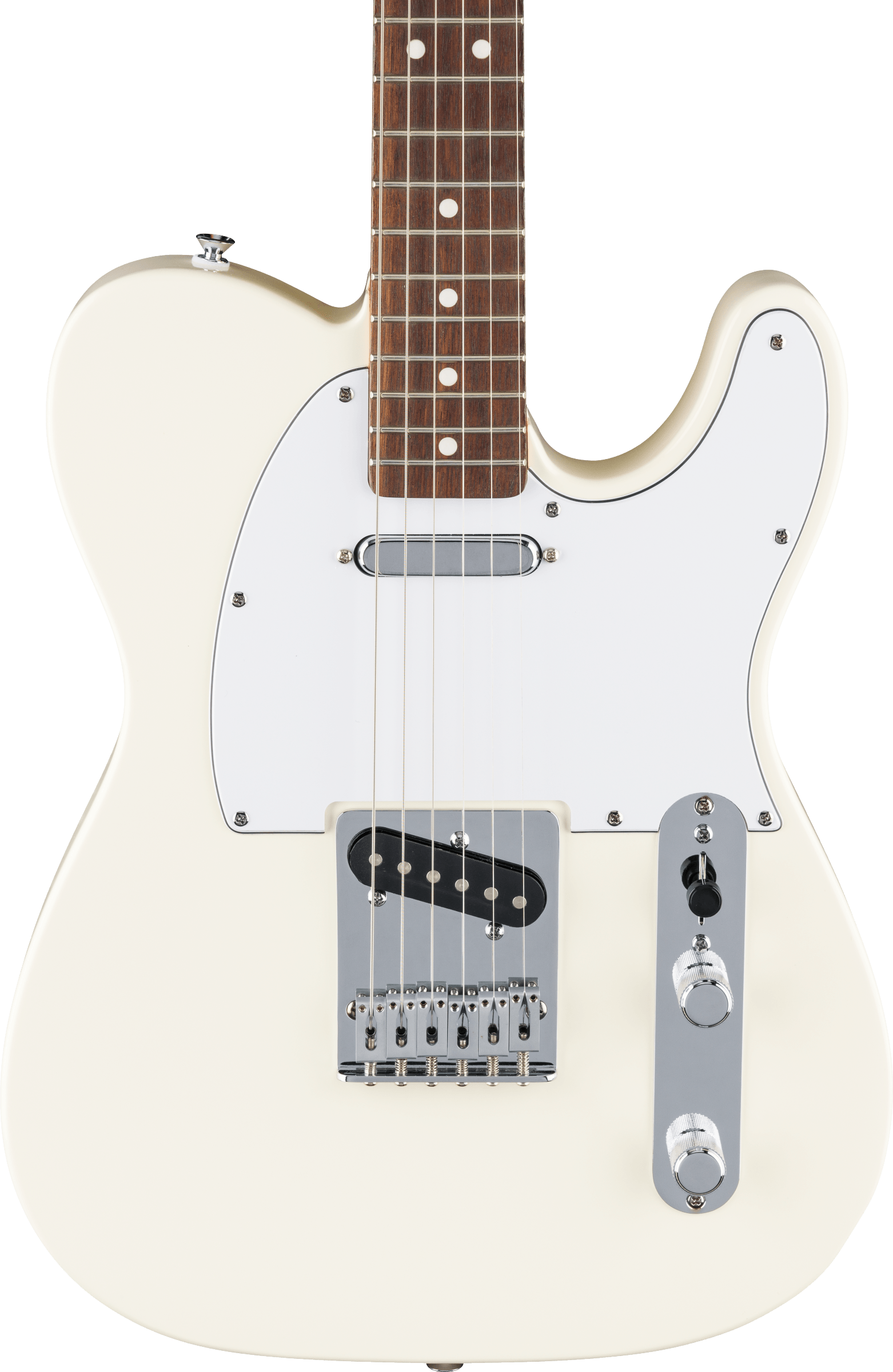 Fender Standard Telecaster, Laurel Fingerboard, White Pickguard, Olympic White (SOLD) - Metronome Music Inc.