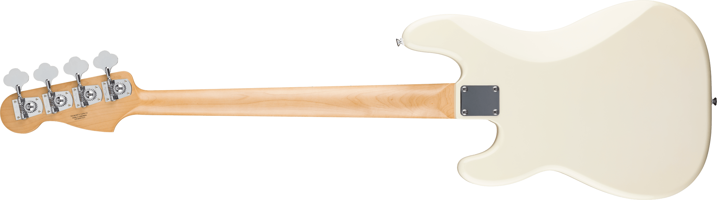 Fender Standard Precision Bass, Maple - Olympic White - Metronome Music Inc.