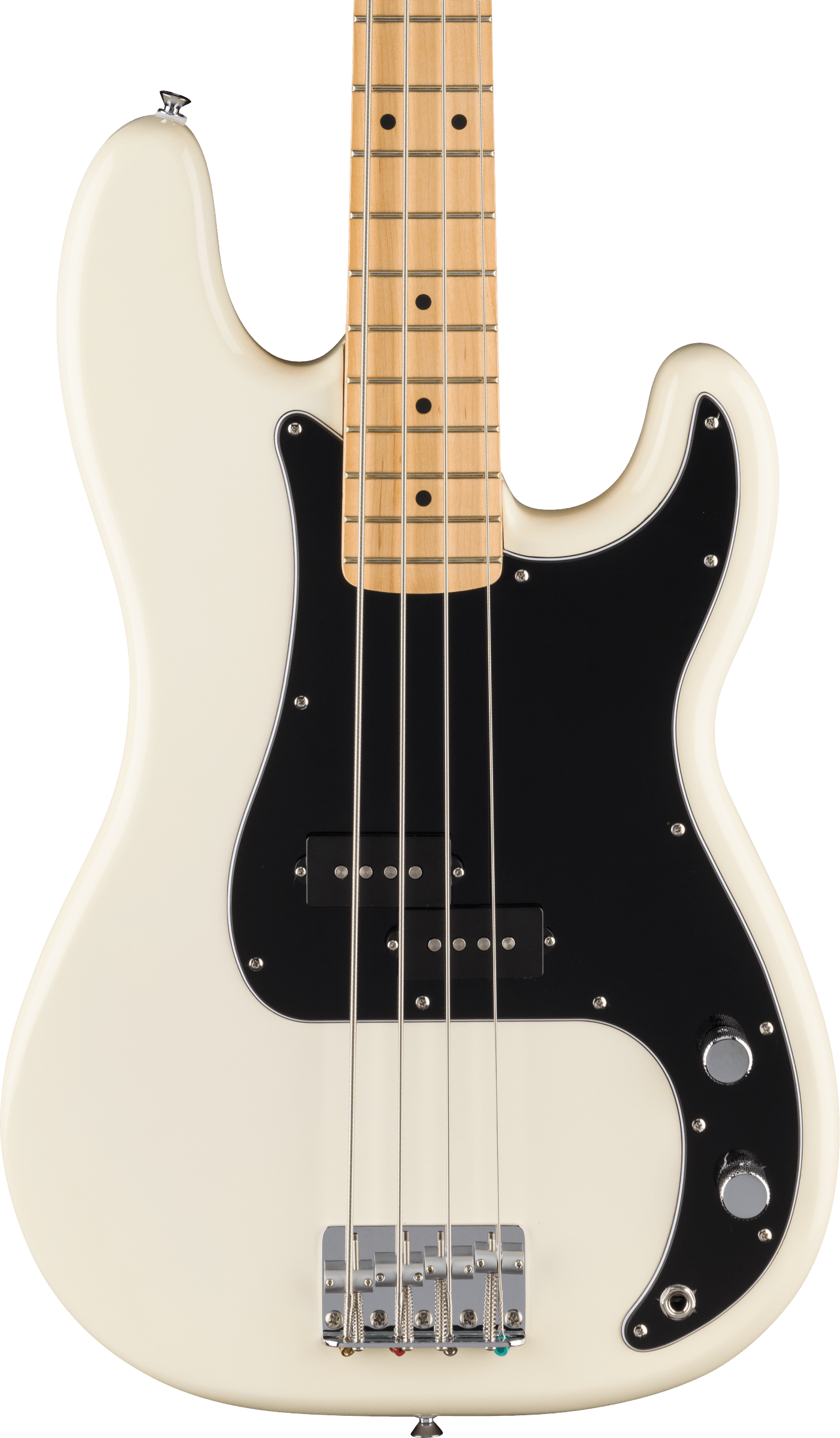 Fender Precision Bass アイボリー Fender Standard Precision Bass, Maple - Olympic White