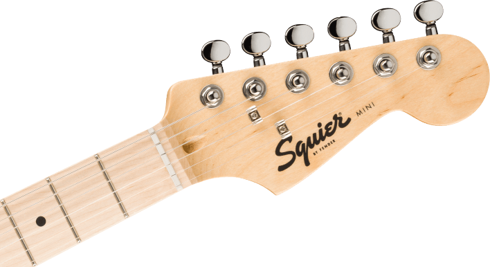 Squier Mini Stratocaster Maple Fingerboard White Pickguard - California Blue