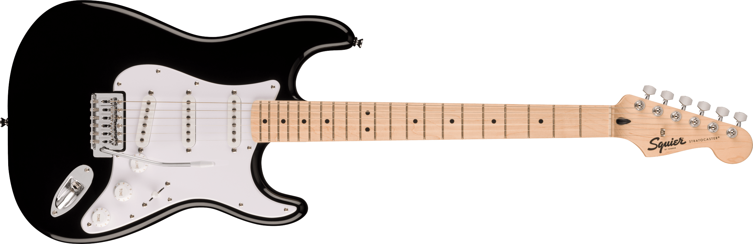 Squier Sonic Stratocaster - Black - Metronome Music Inc.