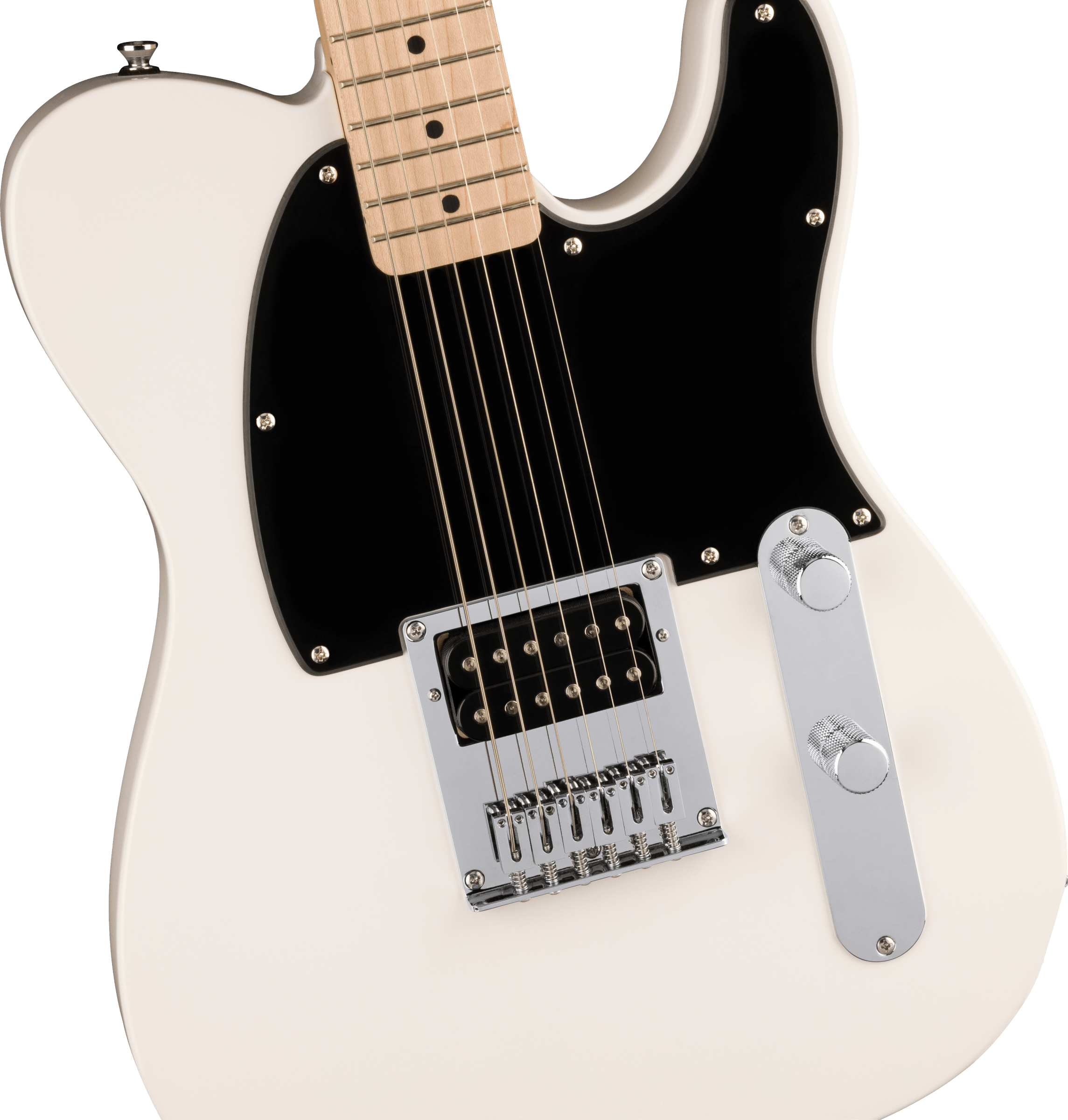 Squier Sonic Esquire H - Arctic White - Metronome Music Inc.