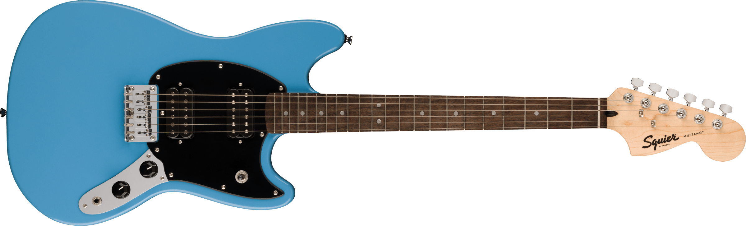 Squier Sonic Mustang HH, California Blue - Metronome Music Inc.