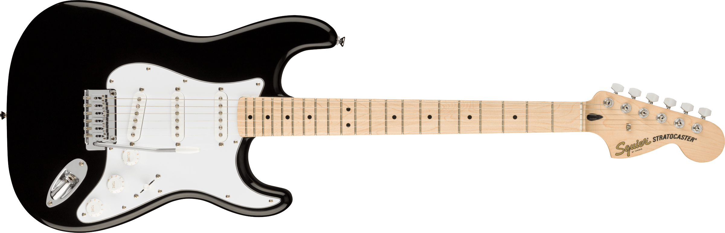 Squier Affinity Series Stratocaster - Black - Metronome Music Inc.