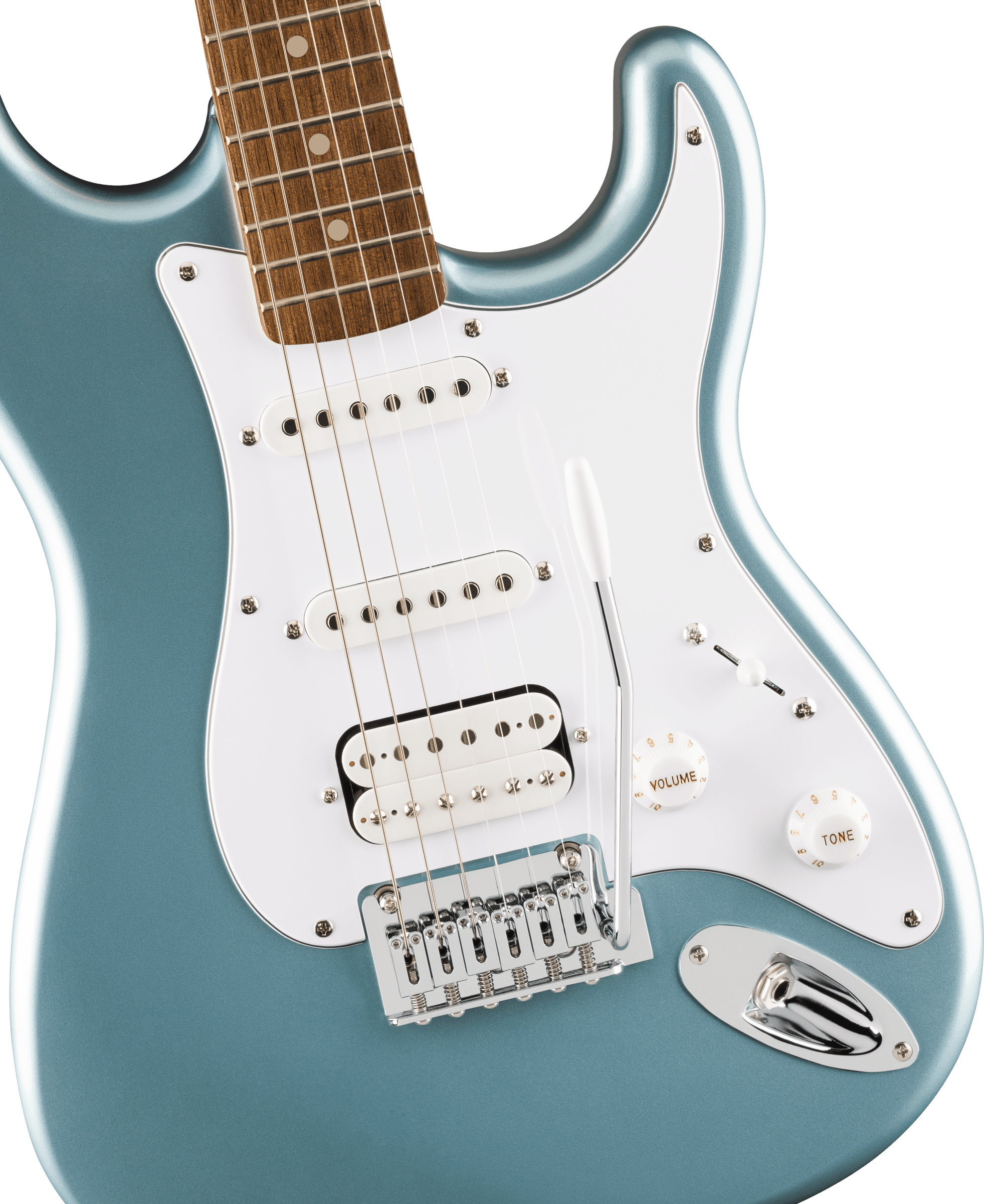 Squier Affinity Series Stratocaster Junior HSS - Ice Blue Metallic - Metronome Music Inc.