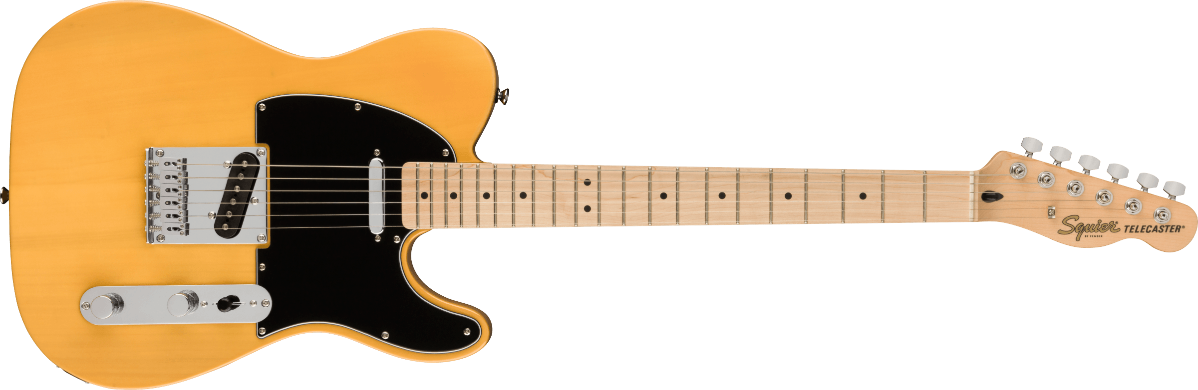 Squier Affinity Series Telecaster, Maple - Butterscotch Blonde - Metronome Music Inc.