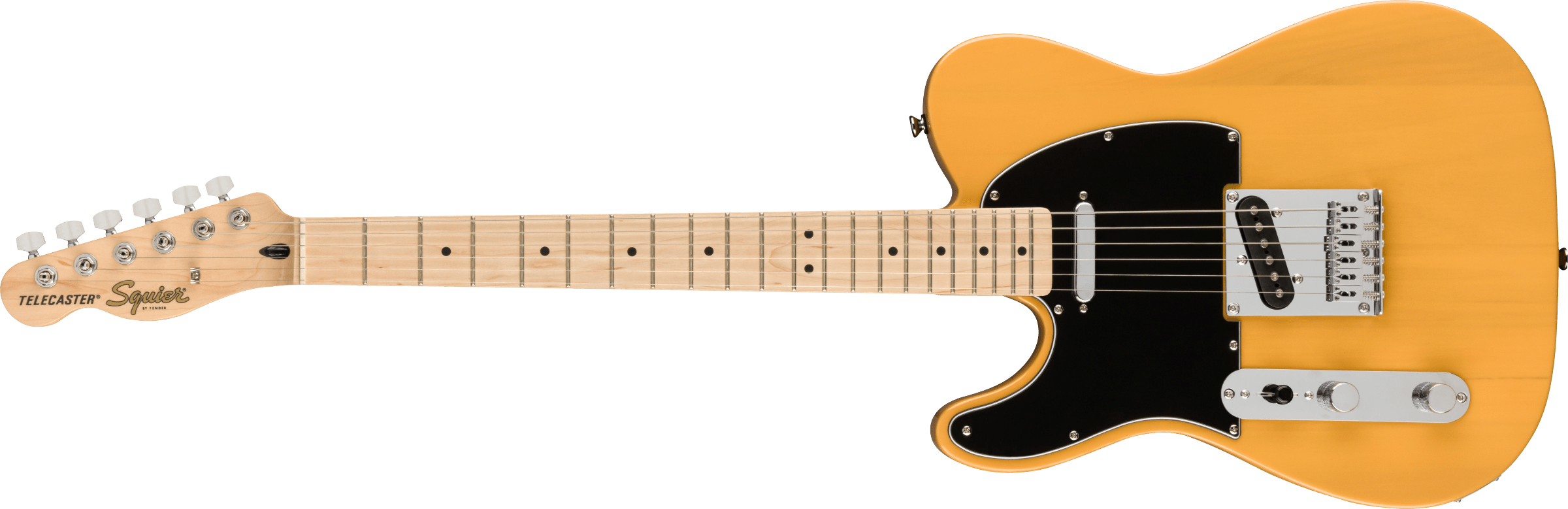 Squier Affinity Series Telecaster Left-Handed - Butterscotch Blonde - Metronome Music Inc.