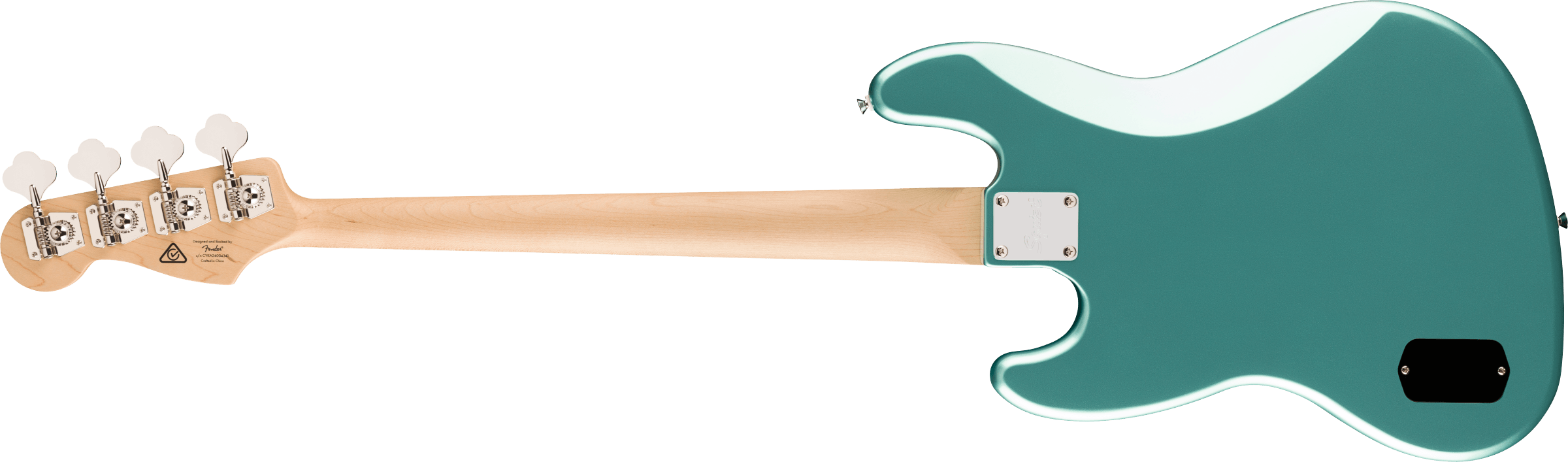 Squier Affinity Series Active Jazz Bass - Mystic Sea Foam Green - Metronome Music Inc.