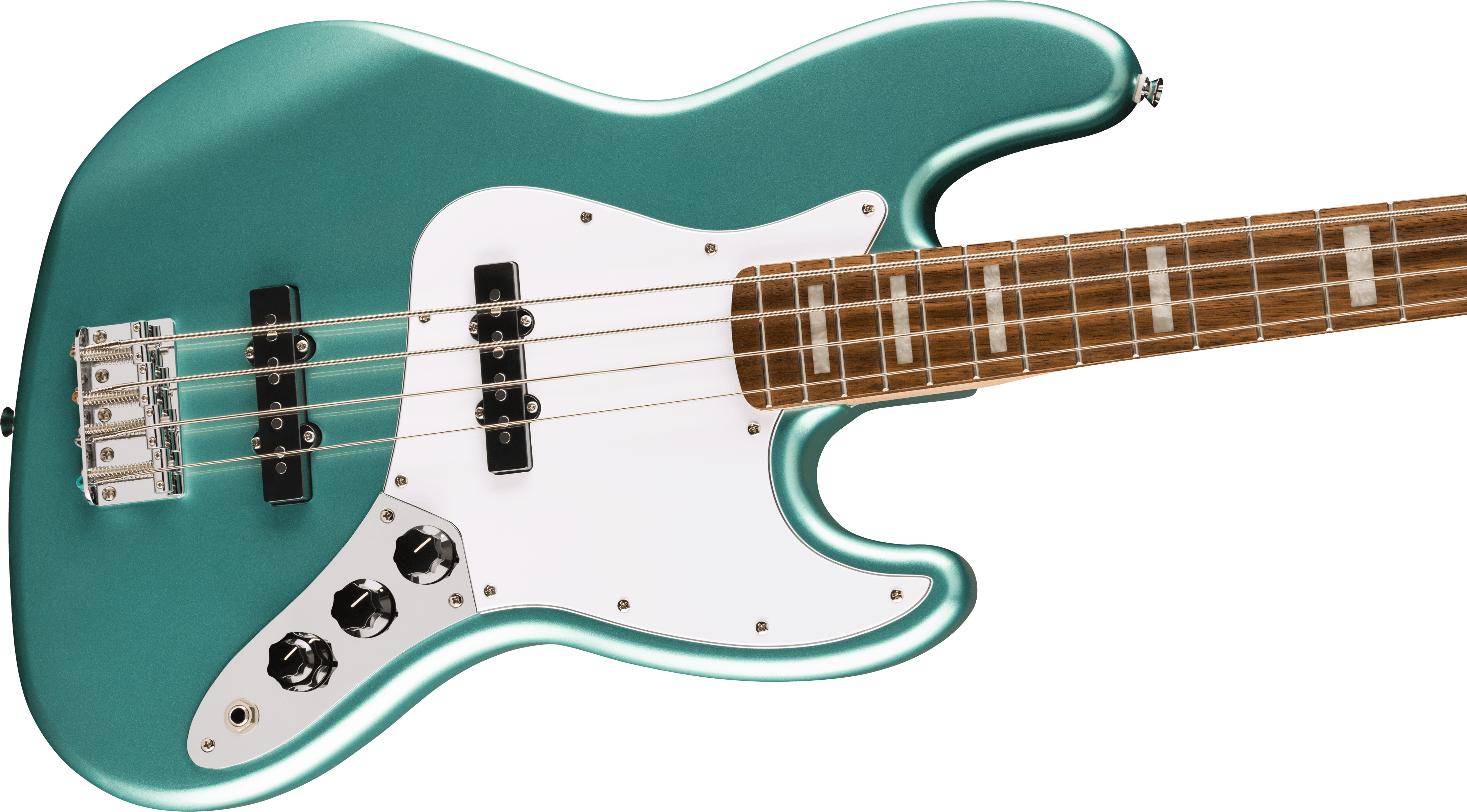 Squier Affinity Series Active Jazz Bass - Mystic Sea Foam Green - Metronome Music Inc.