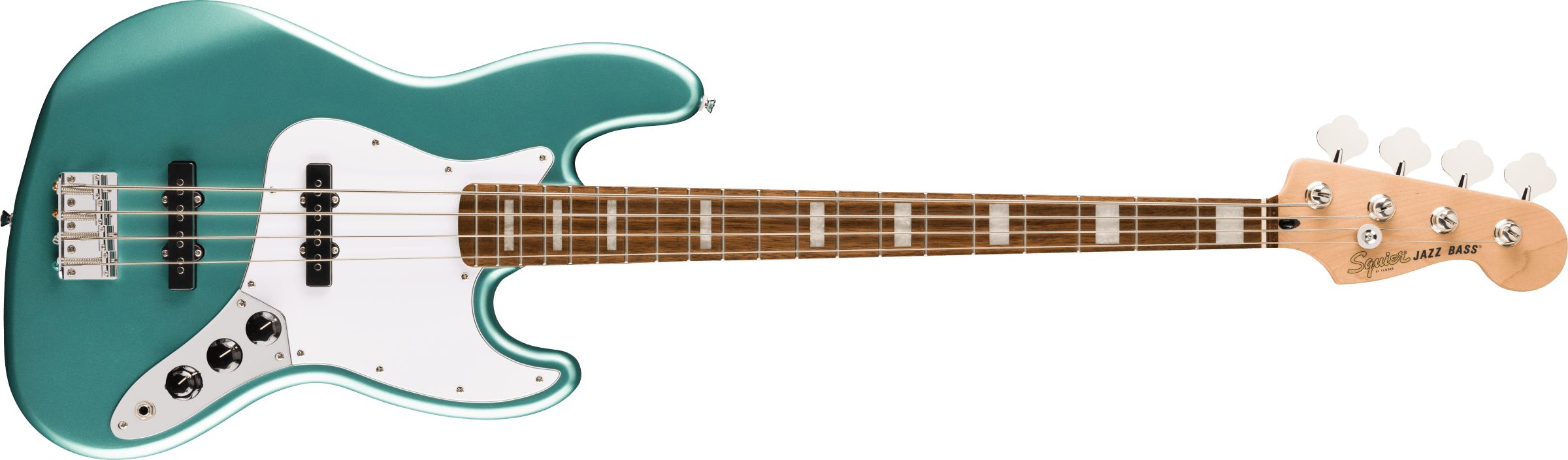 Squier Affinity Series Active Jazz Bass - Mystic Sea Foam Green - Metronome Music Inc.