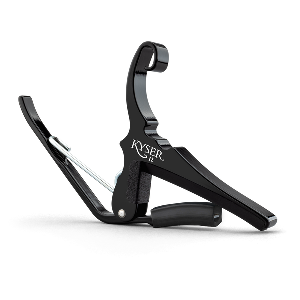 Kyser 12-String Guitar Capo Black - Metronome Music Inc.