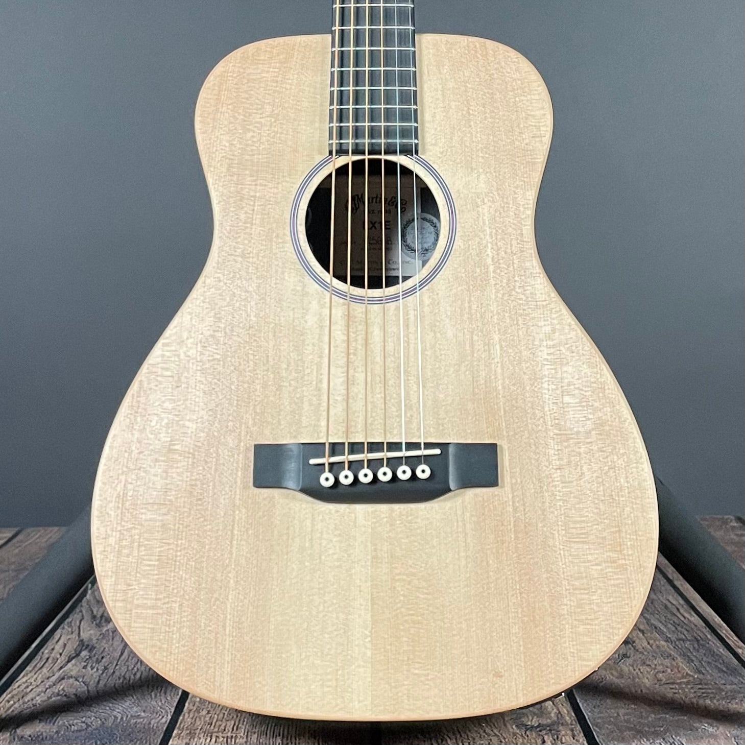 Martin LX1E Little Martin w/Bag - Natural | Metronome Music Inc.