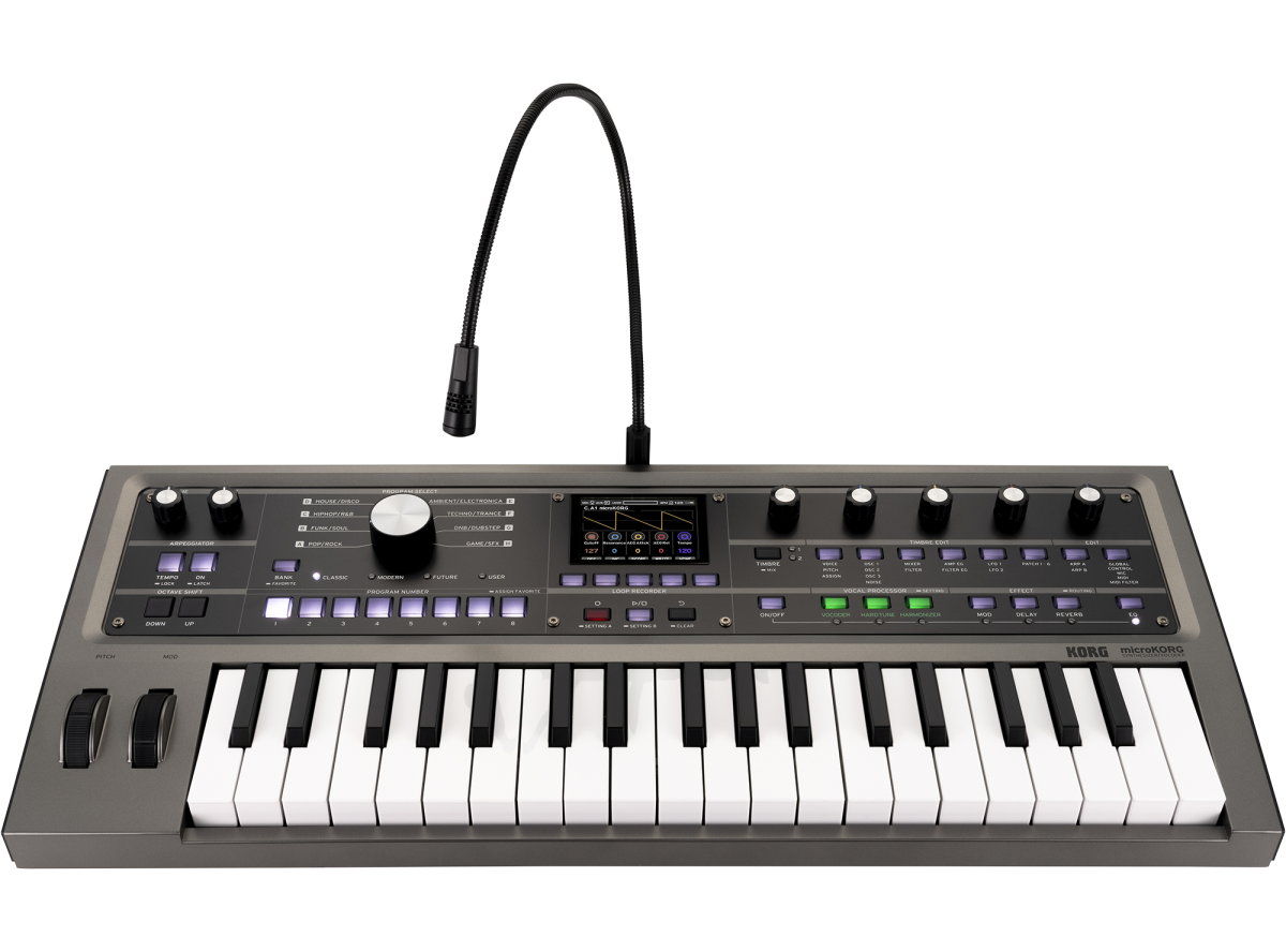 Korg microKORG 2 37-key Virtual Analog Synthesizer and Vocoder - Metronome Music Inc.