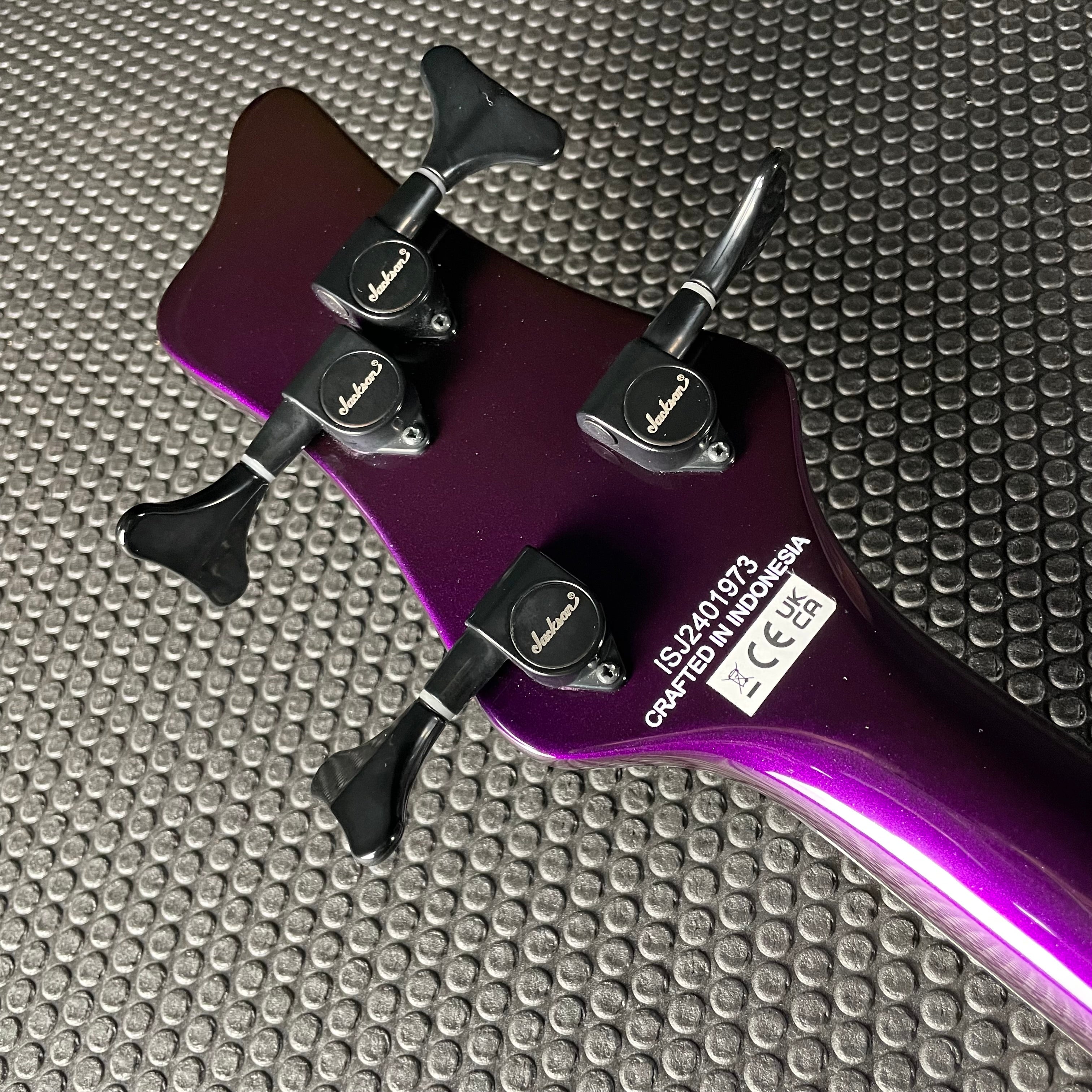 Jackson X Series Spectra Bass SBX IV- Deep Purple Metallic (8lbs 6oz) - Metronome Music Inc.