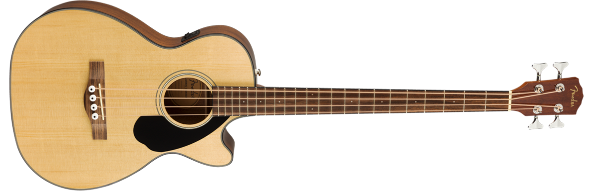 Fender CB-60SCE Acoustic-Electric Bass Walnut Fingerboard - Natural