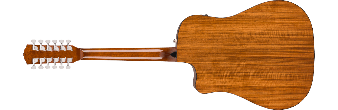 Fender CD-140SCE 12-String Walnut Fingerboard w/Case - Natural