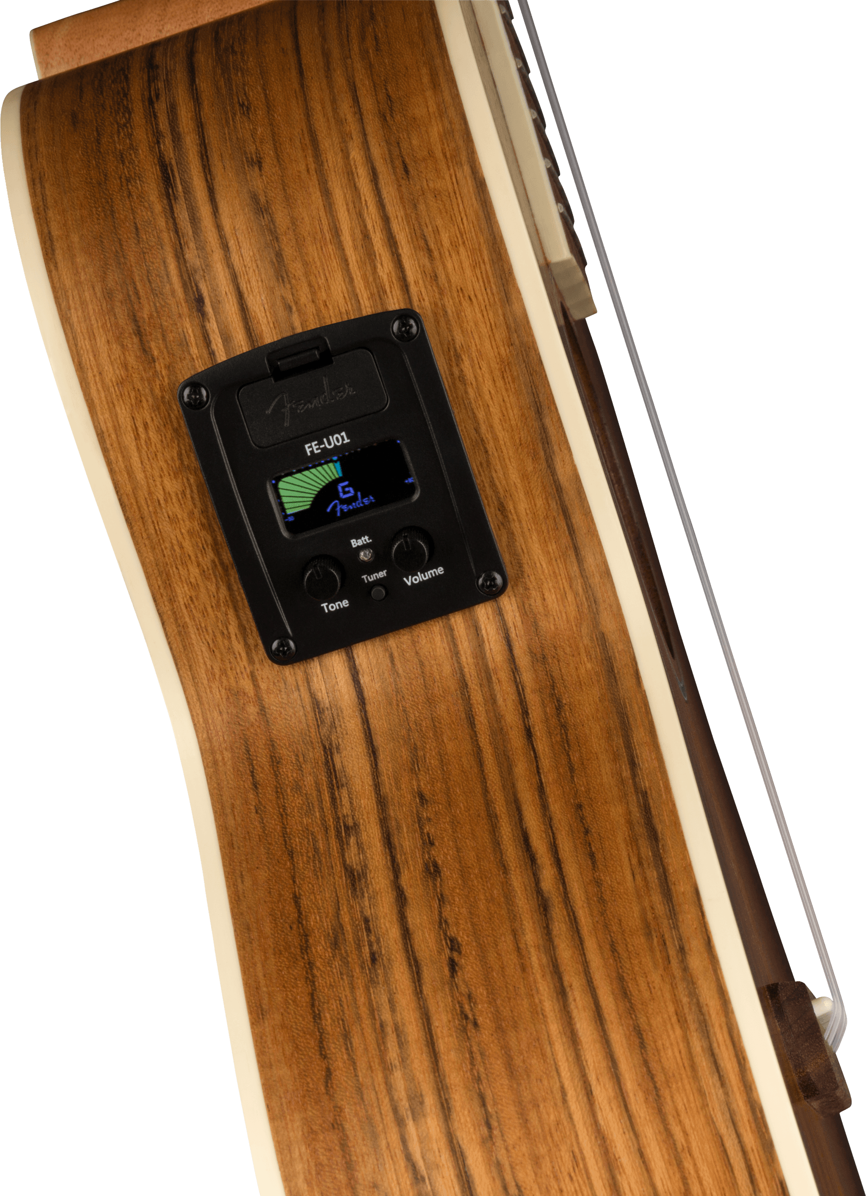 Fender Rincon Tenor Ukulele w/Bag - Aged Cognac Burst - Metronome Music Inc.