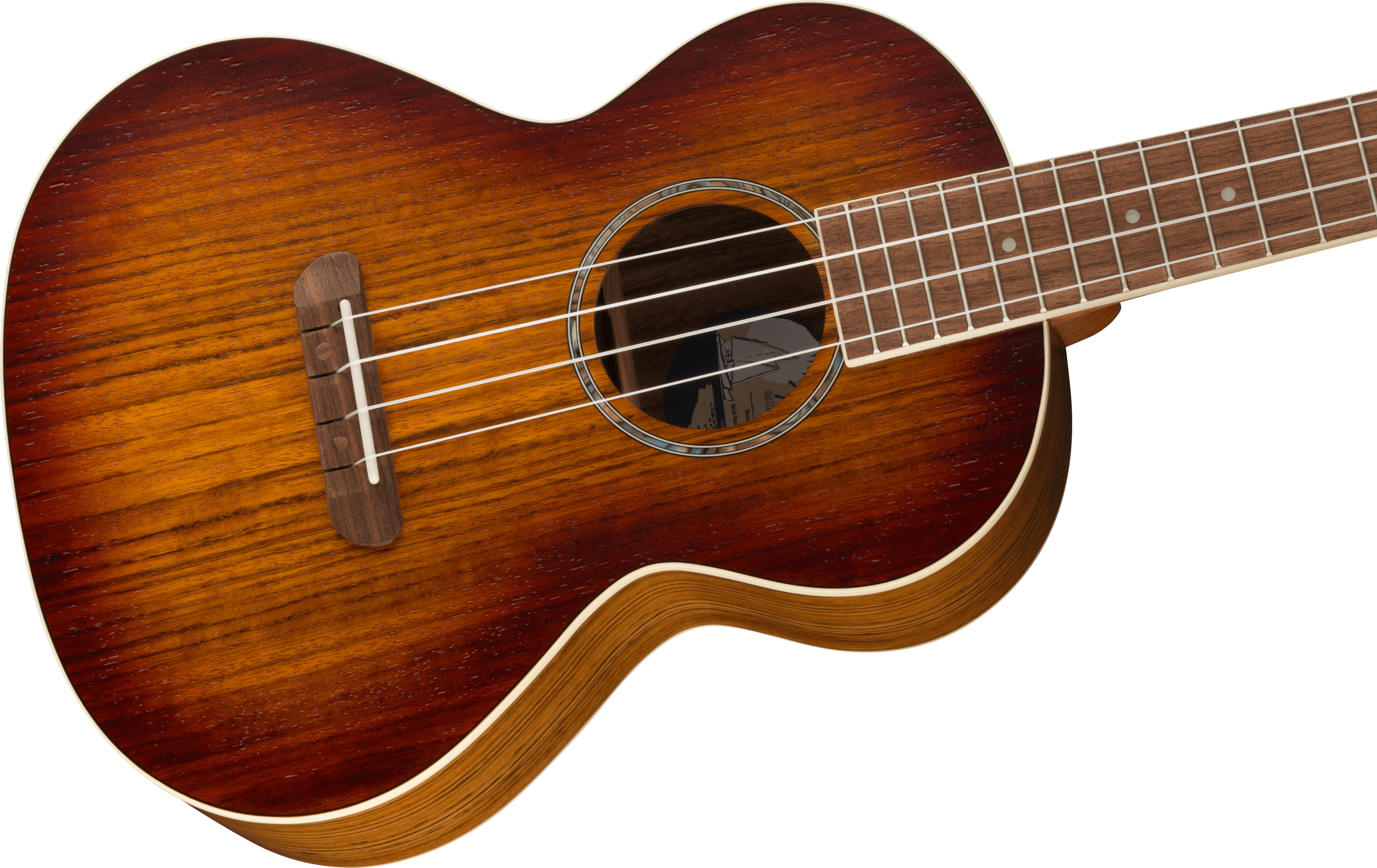 Fender Rincon Tenor Ukulele w/Bag - Aged Cognac Burst - Metronome Music Inc.