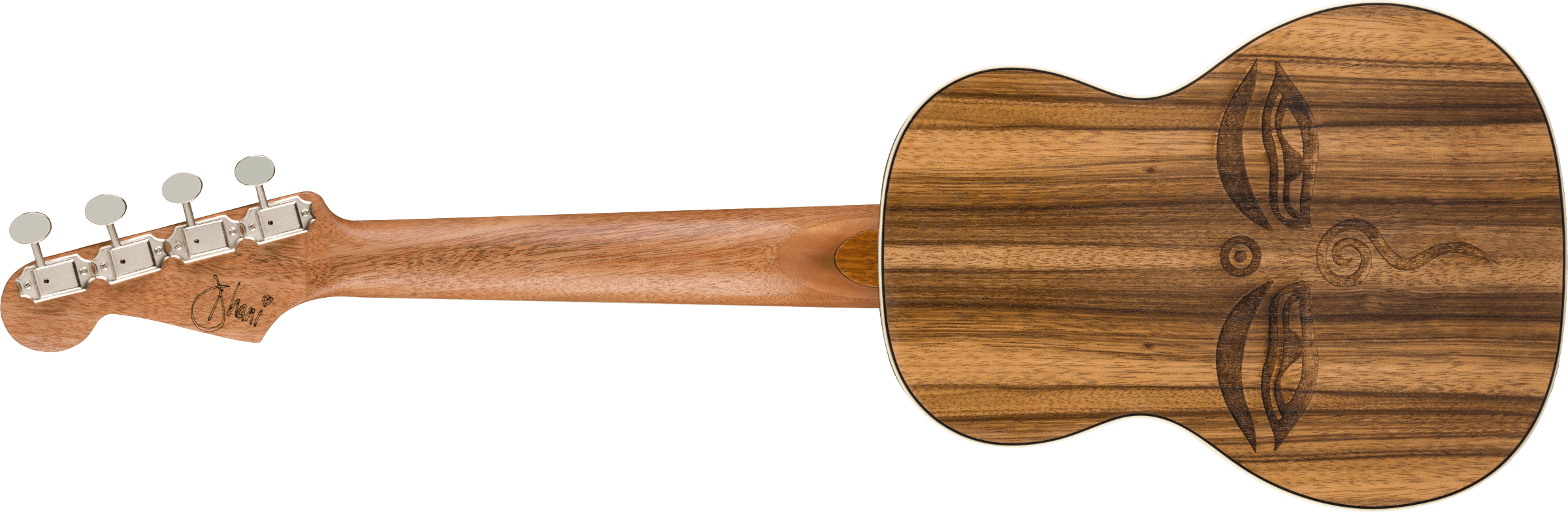 Fender Dhani Harrison Uke, Tenor Ukulele w/Bag - Sapphire Blue - Metronome Music Inc.