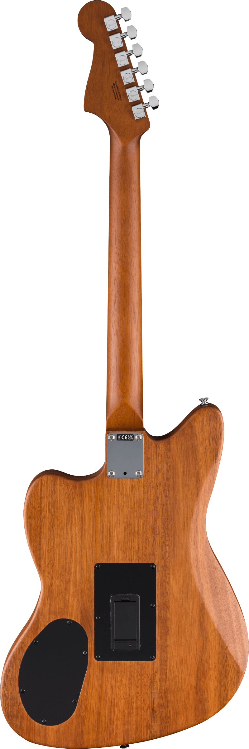 Fender Acoustasonic Standard Jazzmaster, Aged Natural - Metronome Music Inc.