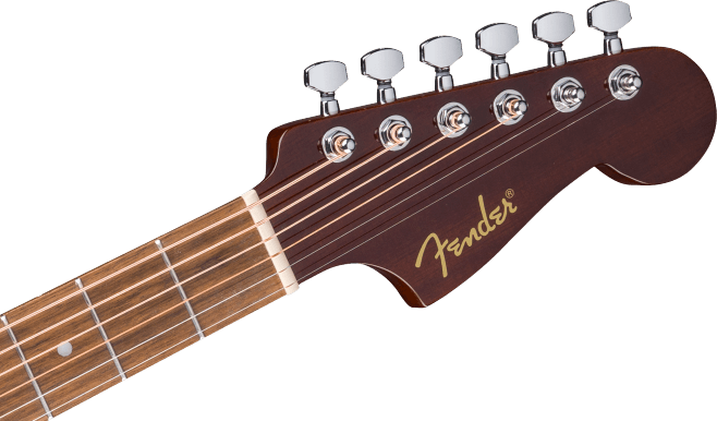 Fender California Standard Redondo Spruce Top Black Pickguard - 3-Color Sunburst