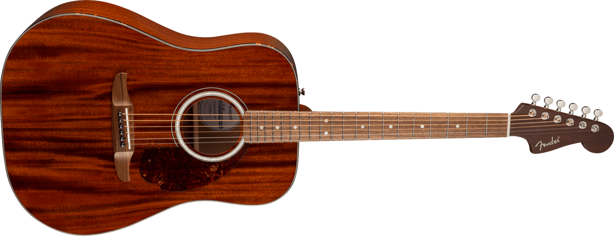 Fender California Deluxe Redondo Mahogany Walnut Fingerboard - Natural