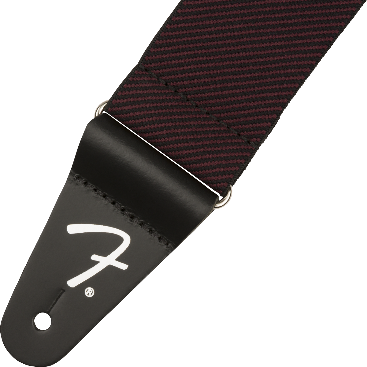 FENDER  Limited Edition Weighless™ Tweed Strap, Oxblood - Metronome Music Inc.