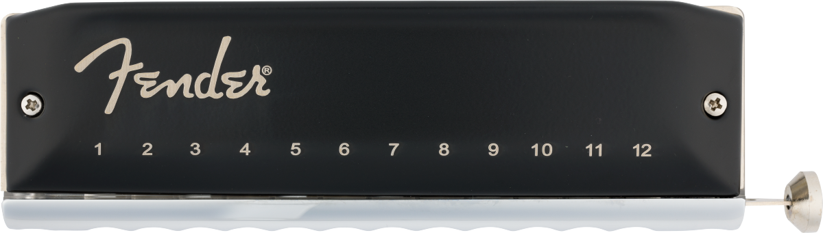 Fender Groove Pro Chromatic 12-Hole Harmonica, Key of C - Metronome Music Inc.