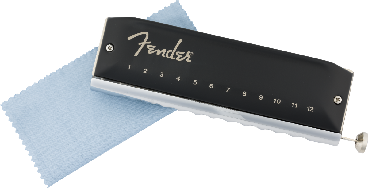 Fender Groove Pro Chromatic 12-Hole Harmonica, Key of C - Metronome Music Inc.