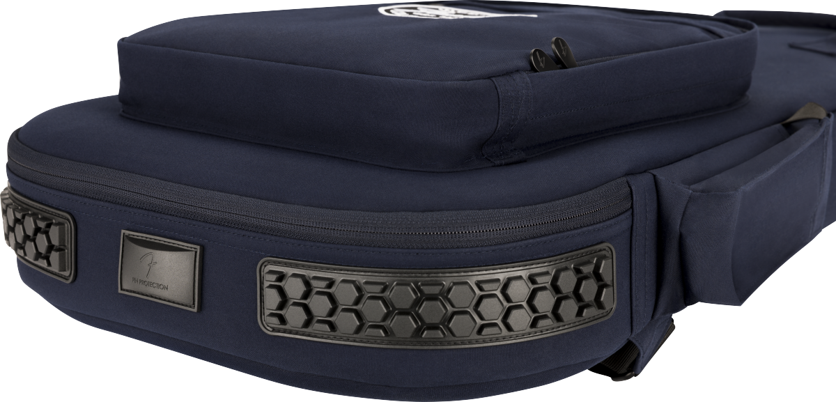 Fender Troubadour Electric Guitar Gig Bag, Navy - Metronome Music Inc.