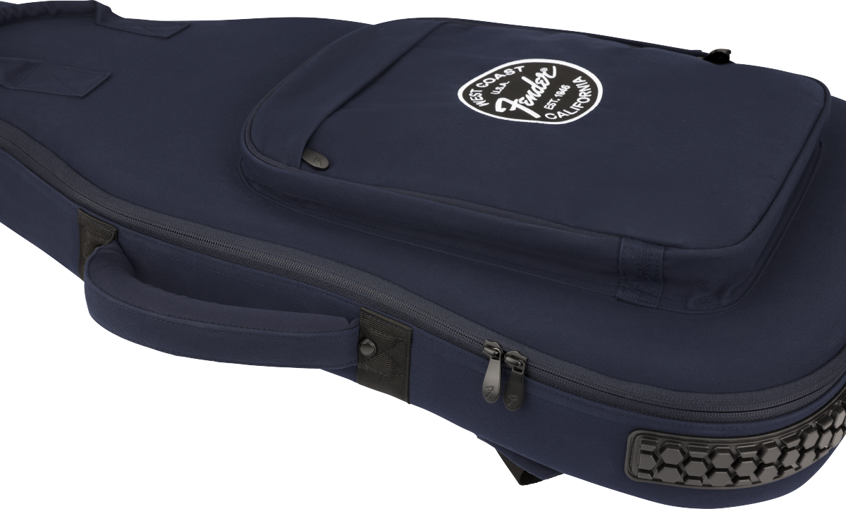 Fender Troubadour Electric Guitar Gig Bag, Navy - Metronome Music Inc.