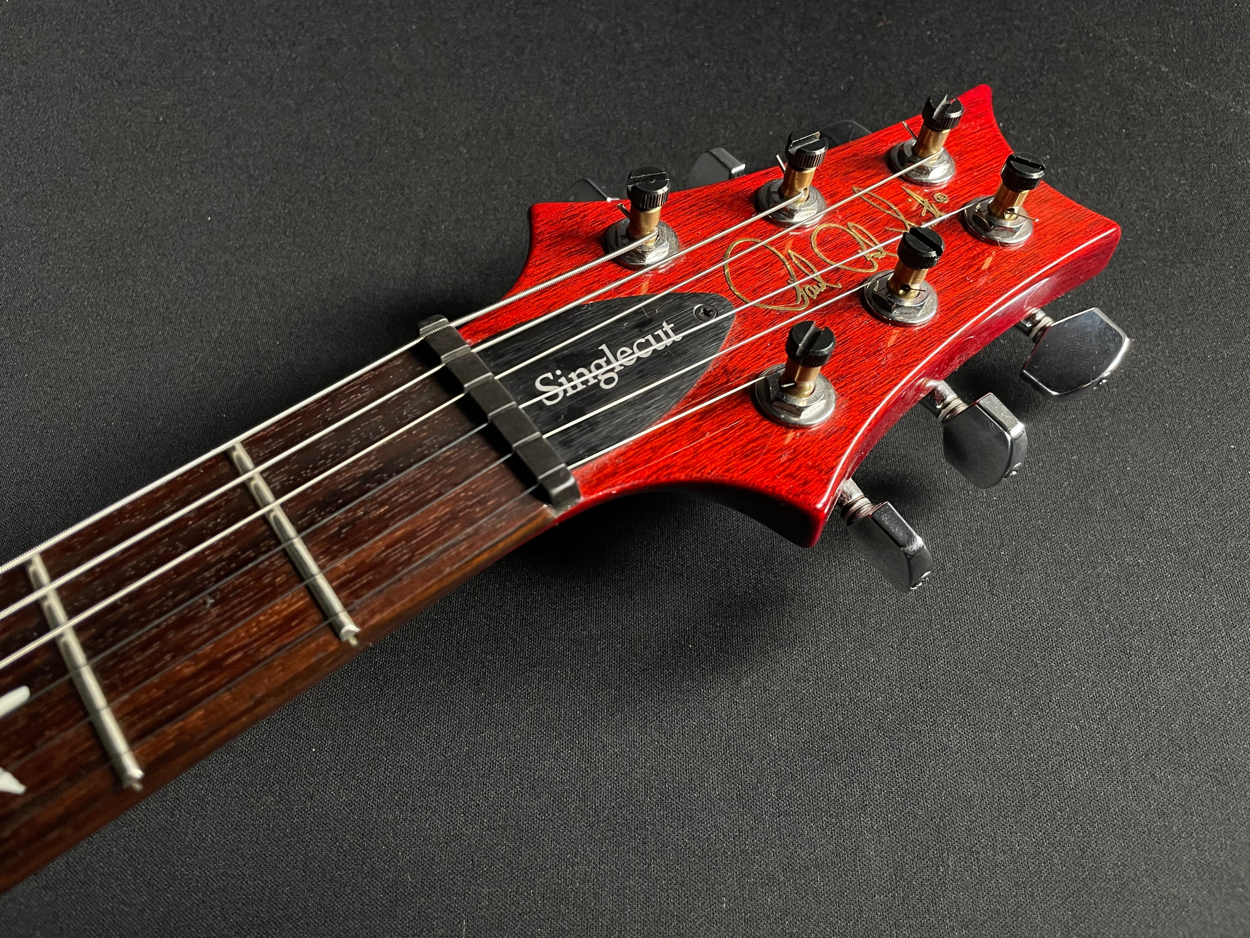 Paul Reed Smith PRS S2 Singlecut w/Gig Bag - Scarlet Red (2015) - Metronome Music Inc.