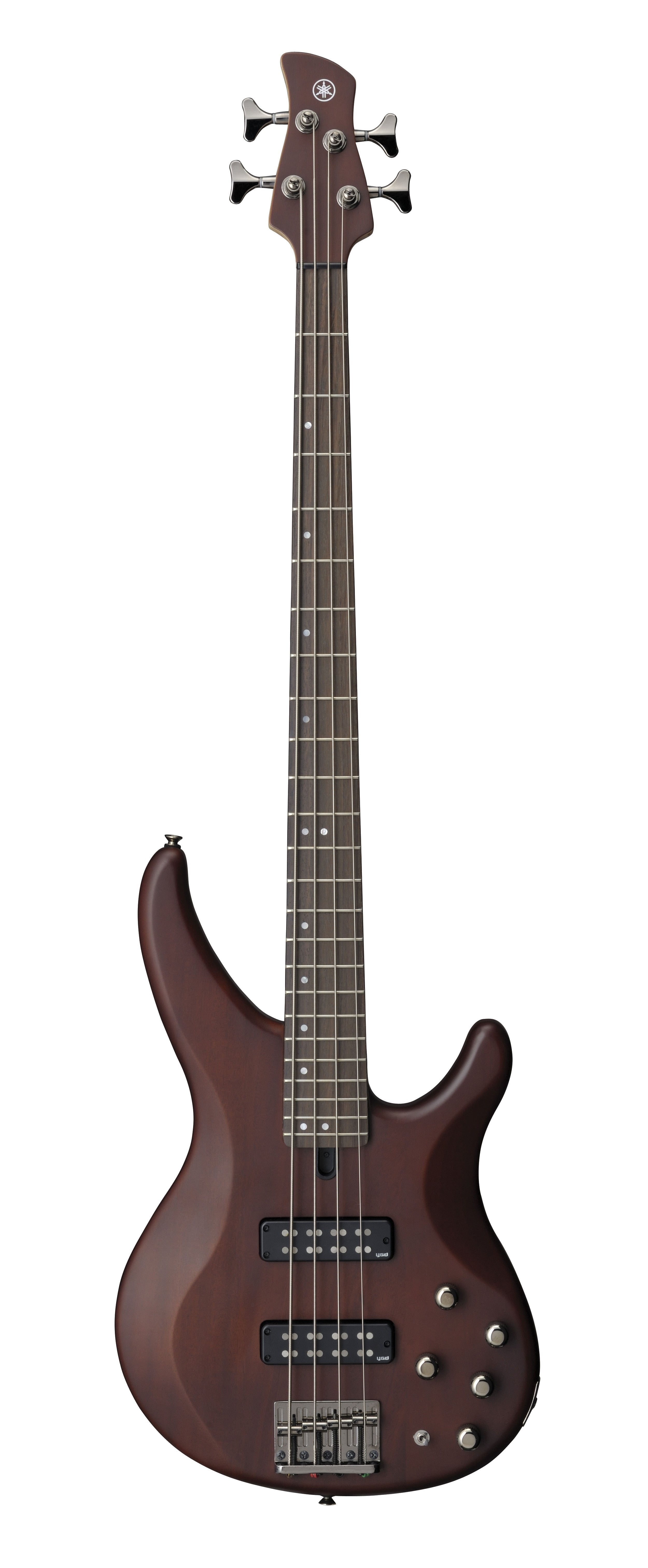 Yamaha TRBX504 4-String Electric Bass - Translucent Brown - Metronome Music Inc.
