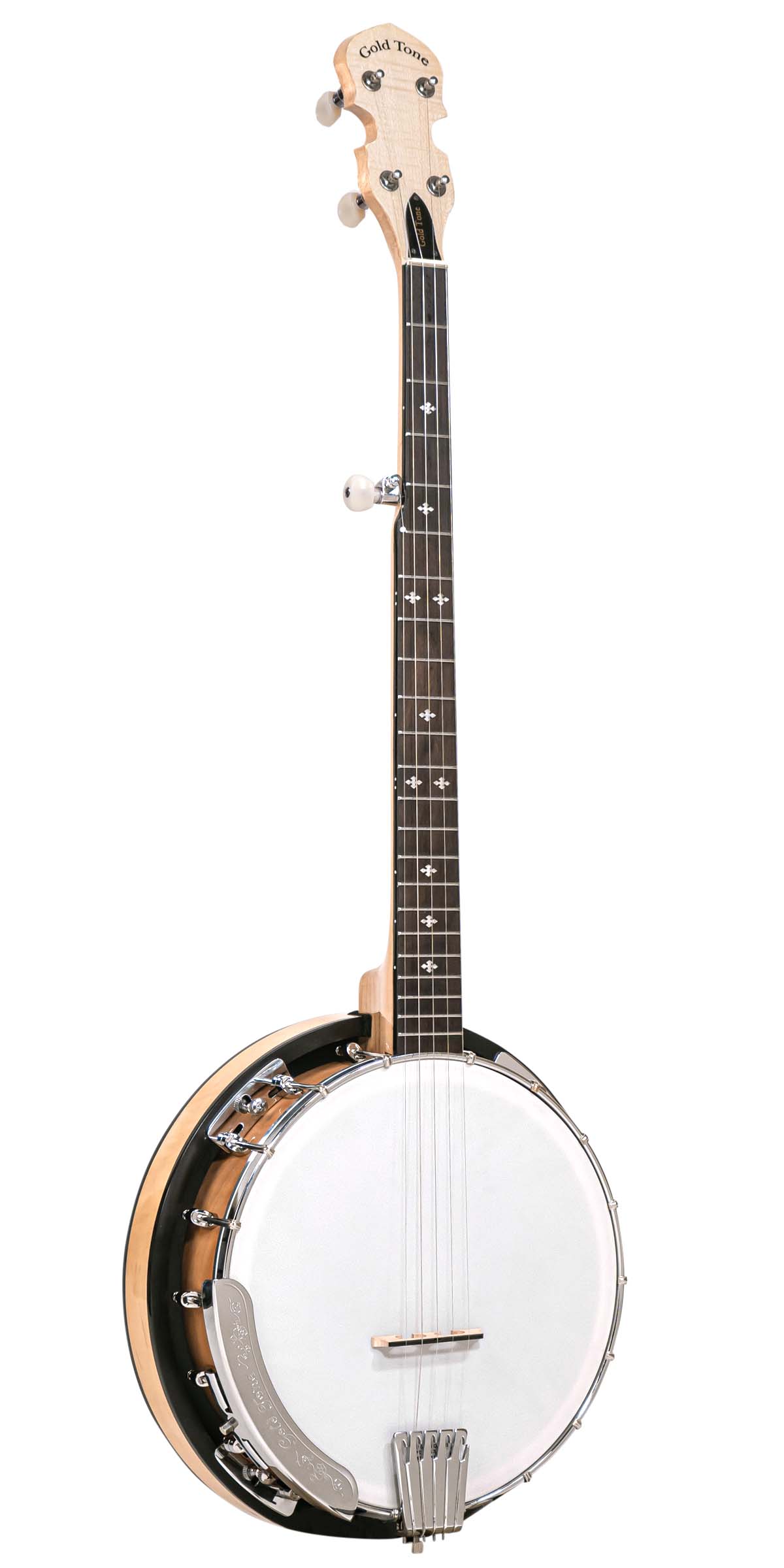 Gold Tone CC-100RW: Cripple Creek Resonator 5-String Banjo, Wide Neck w/Gig Bag - Metronome Music Inc.