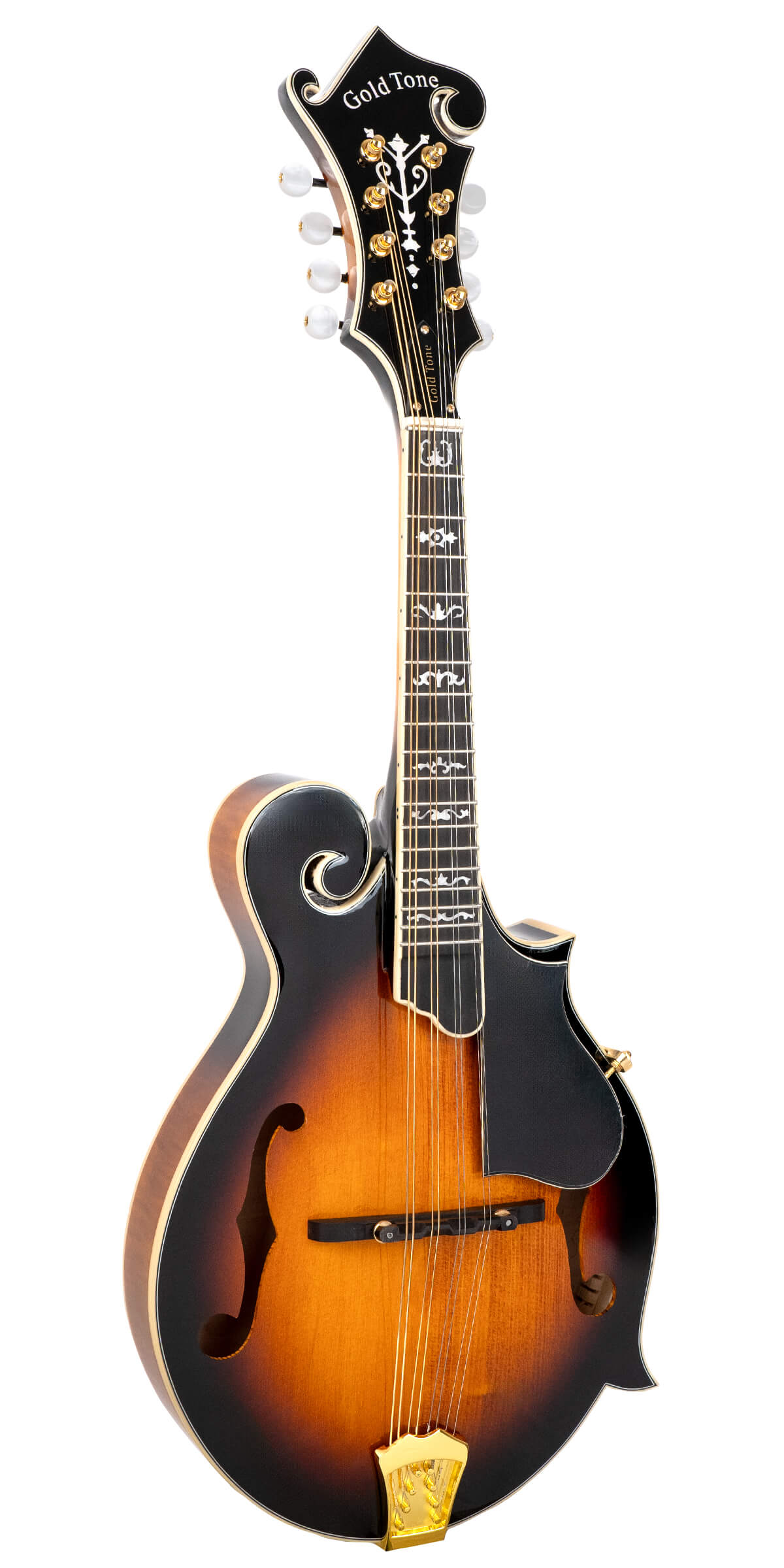 Gold Tone Mastertone GM-70+: F-Style Mandolin w/ Case - Metronome Music Inc.