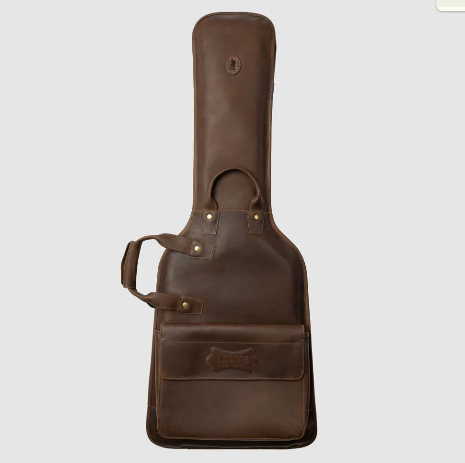 Levy's Leather Guitar Bag Solera Series - Brown - Metronome Music Inc.