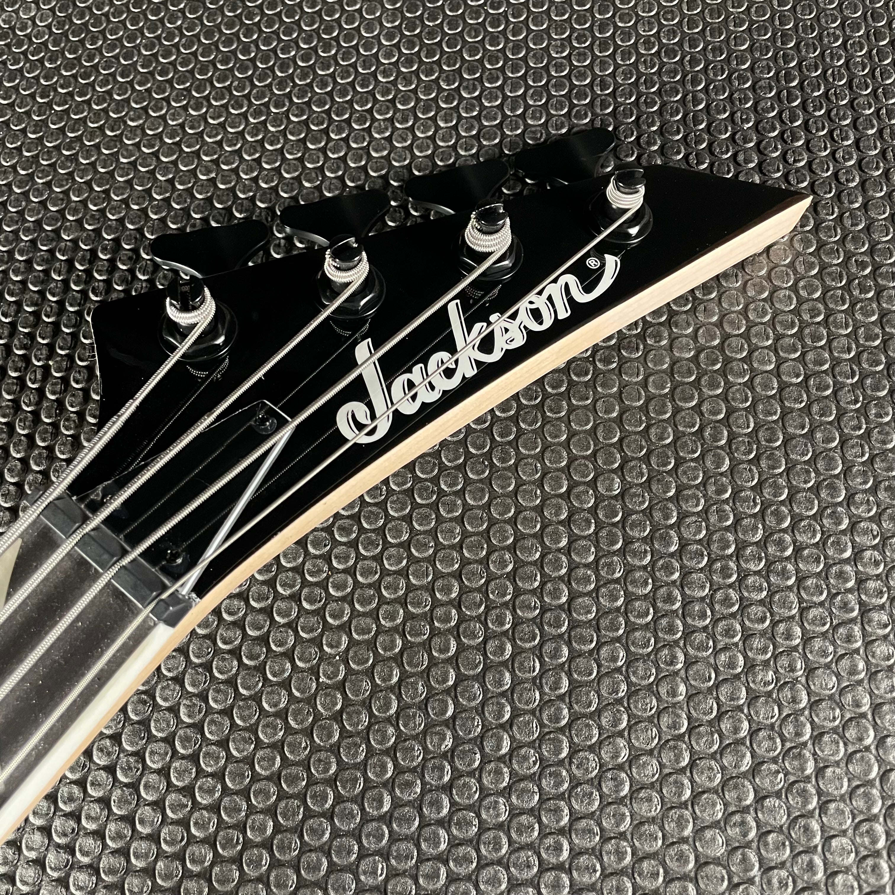 Jackson JS Series Concert Bass CB JS3P, Amaranth - Transparent Black - Metronome Music Inc.