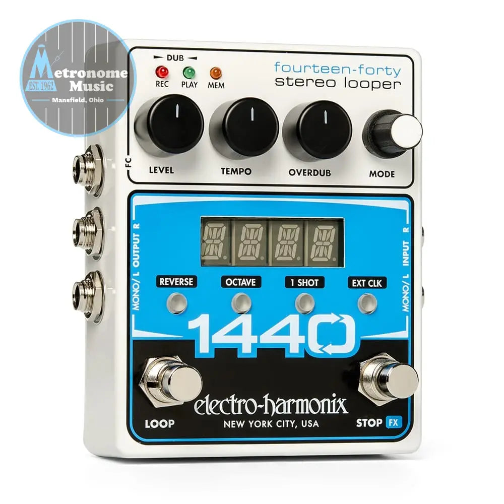 Electro-Harmonix 1440 Stereo Looper - Metronome Music Inc.