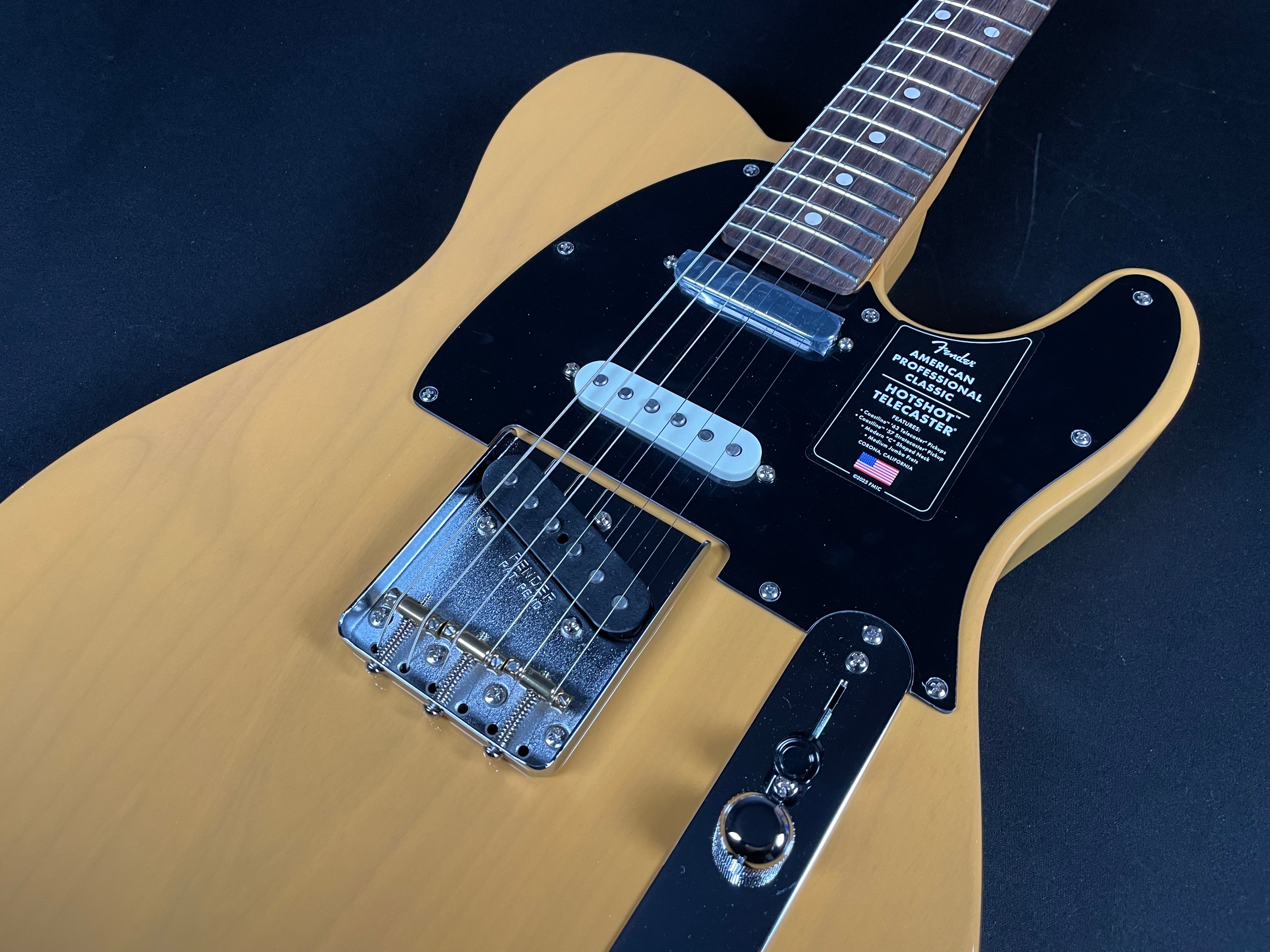 Fender American Professional Classic Hotshot Telecaster - Butterscotch Blonde - Metronome Music Inc.