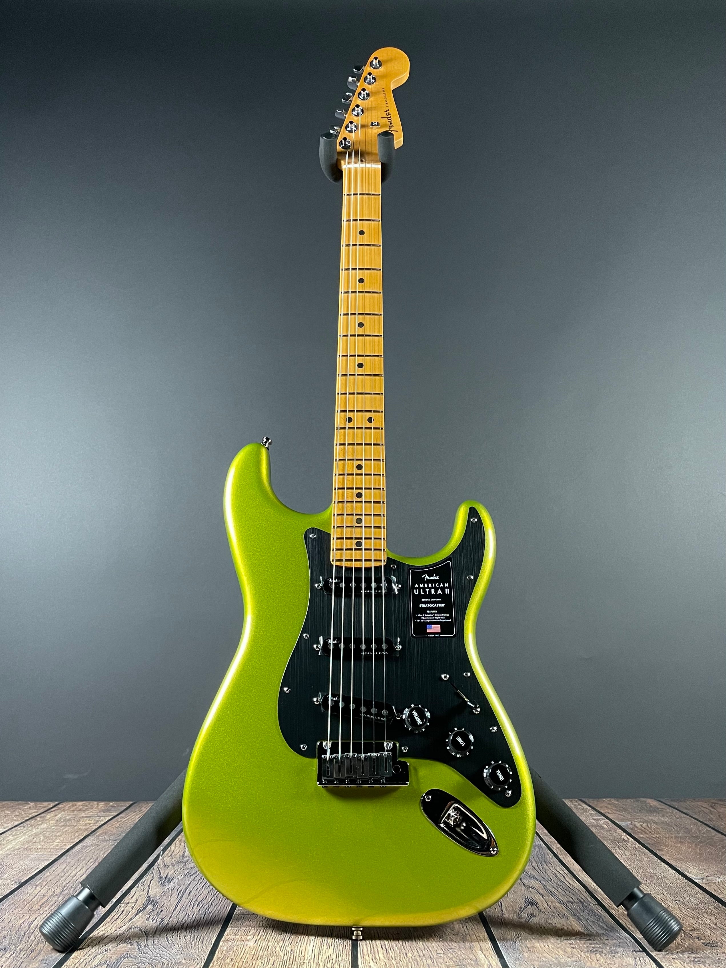Fender American Ultra II Stratocaster, Maple - Solar Flare - Metronome Music Inc.